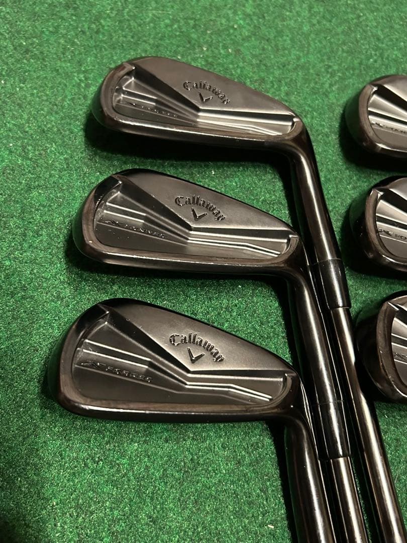 限定 X FORGED BLACK 2024年 アイアン