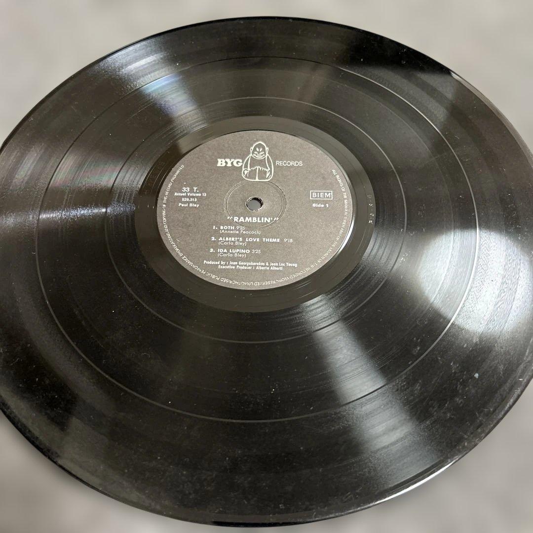 やや難あり⭐️ramblin’ / paul bley BYG フリージャズ