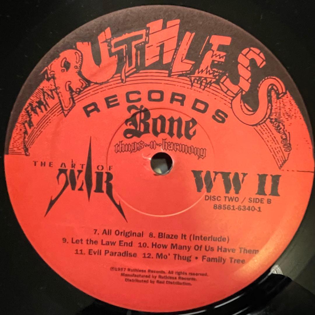 洋楽 BONE THUGS-N-HARMONY THE ART OF WAR 2LP