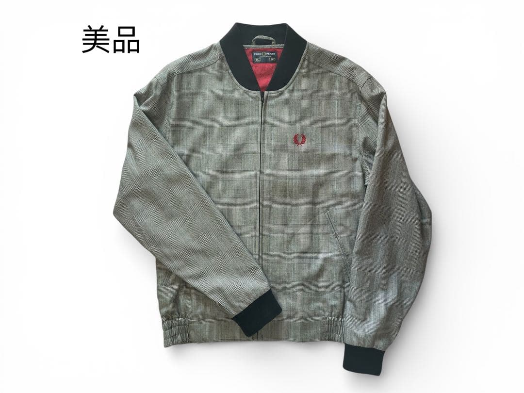 【美品】FRED PERRY メンズM (UK38) アウター　ブルゾン