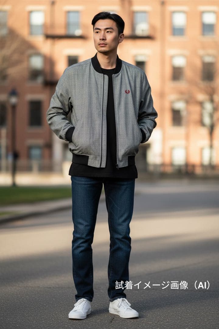 【美品】FRED PERRY メンズM (UK38) アウター　ブルゾン