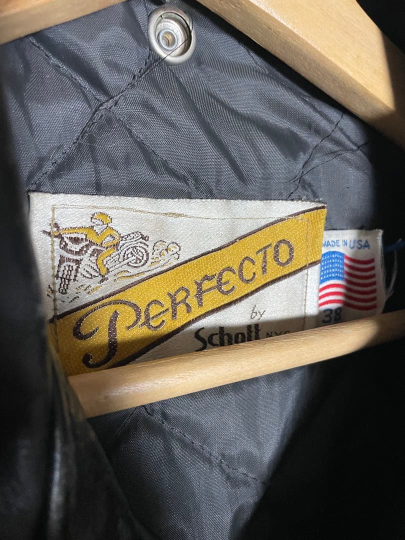 USA製 vintage schott 118 38 ライダースジャケット