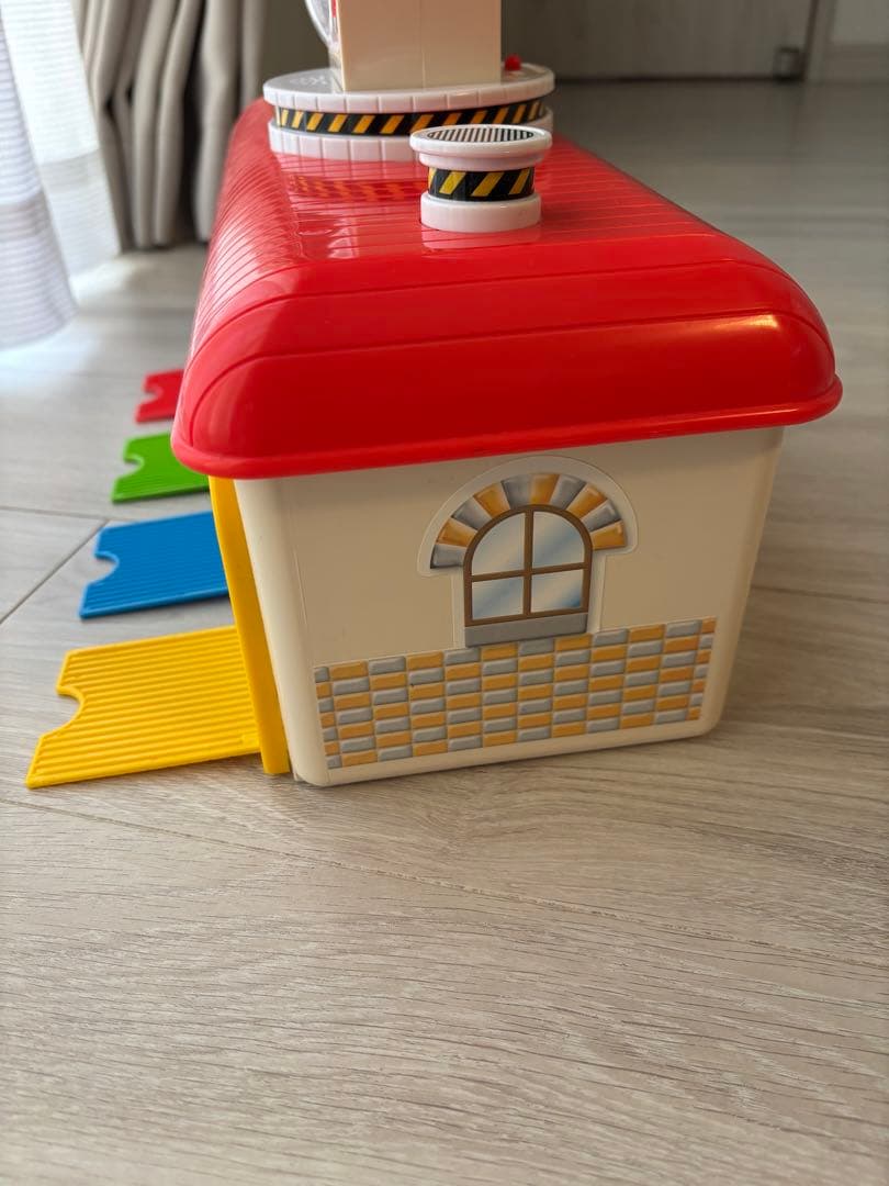 ちびっこバスTAYO 車庫　プルバックカー　6点