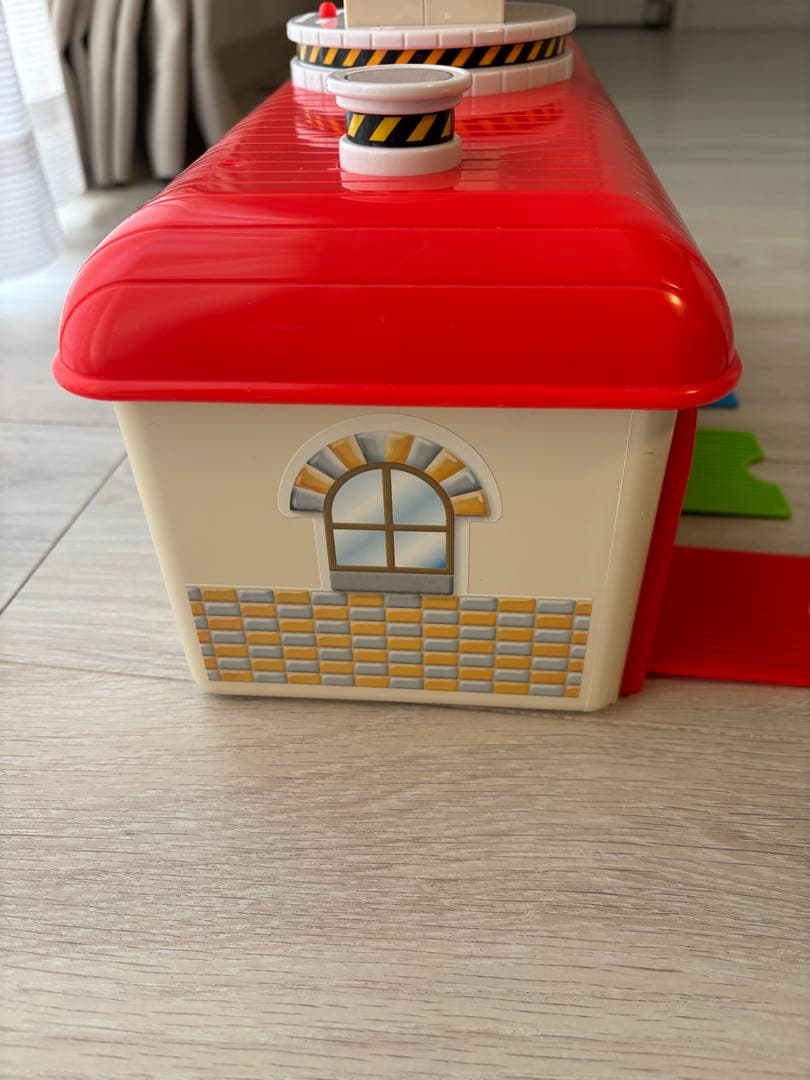 ちびっこバスTAYO 車庫　プルバックカー　6点