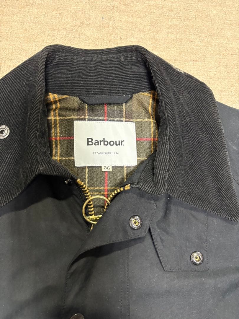Barbour 黒ジャケット2101005 サイズ36