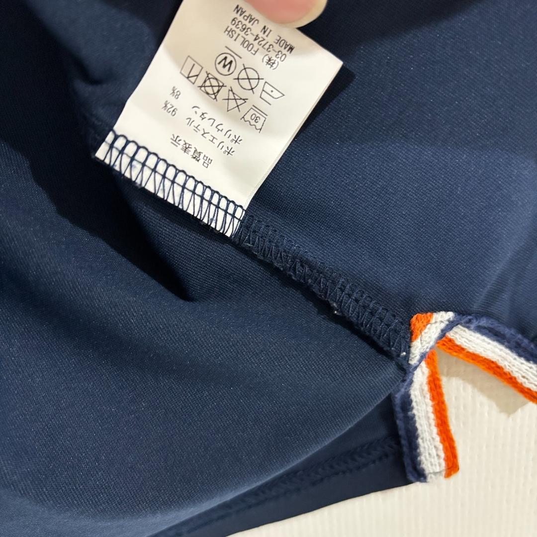 rough and swell ネイビー ゴルフ ポロシャツ M