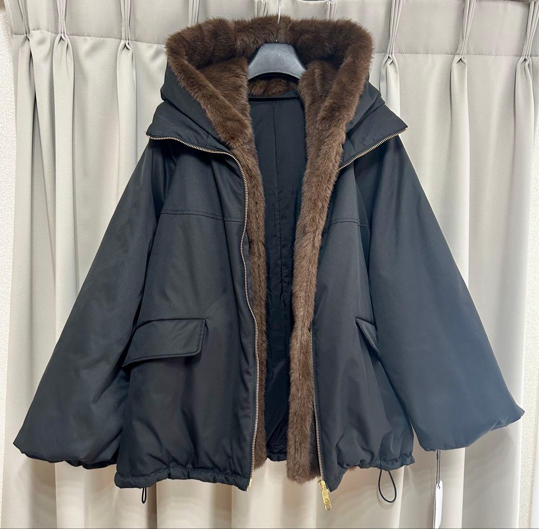 【最終価格】Gready Brilliant 取り外しファー中綿フードコート