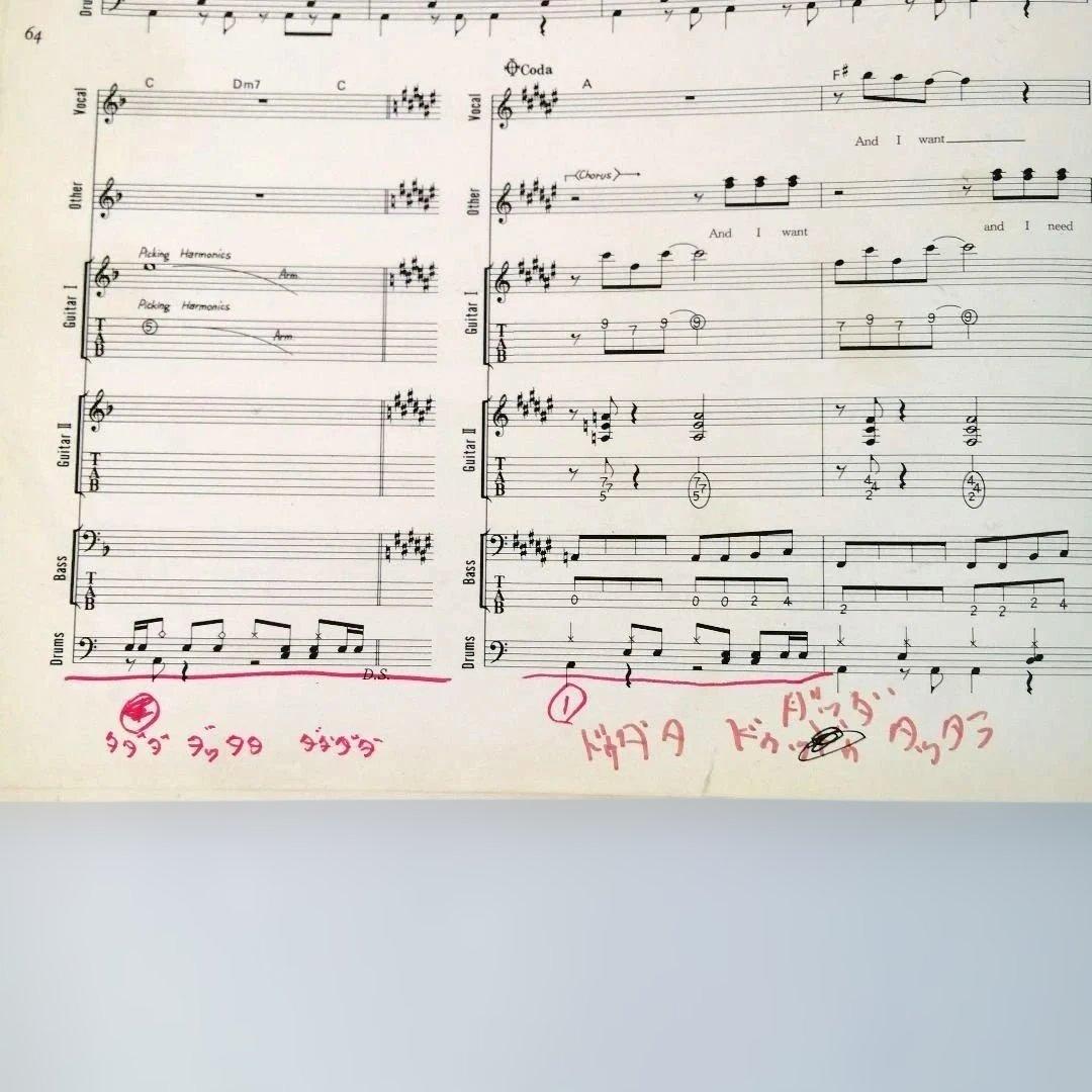 ハート・ベスト デフ・レパード グレイテスト・ヒッツ バンドスコア２冊セット