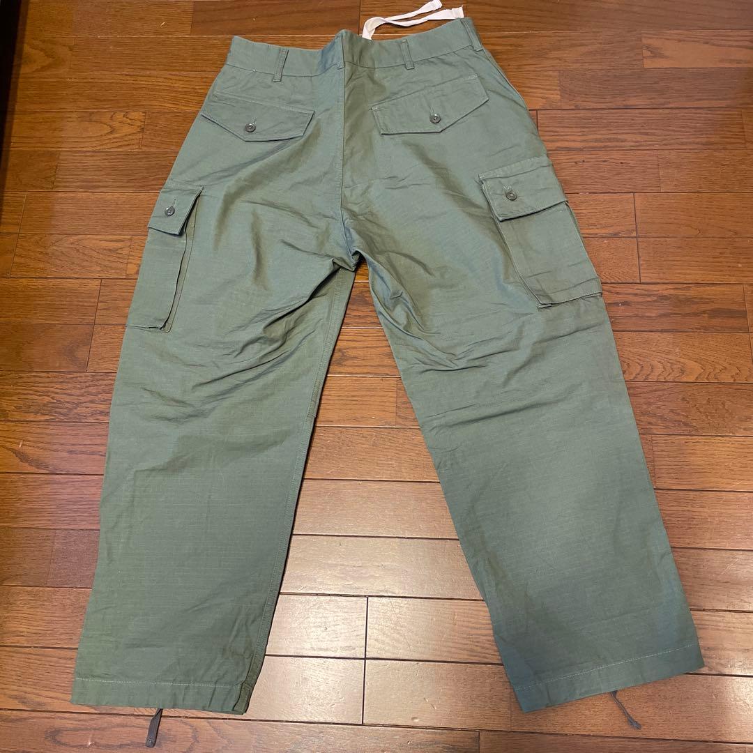 ENGINEERED GARMENTS カーゴパンツ Sサイズ オリーブグリーン