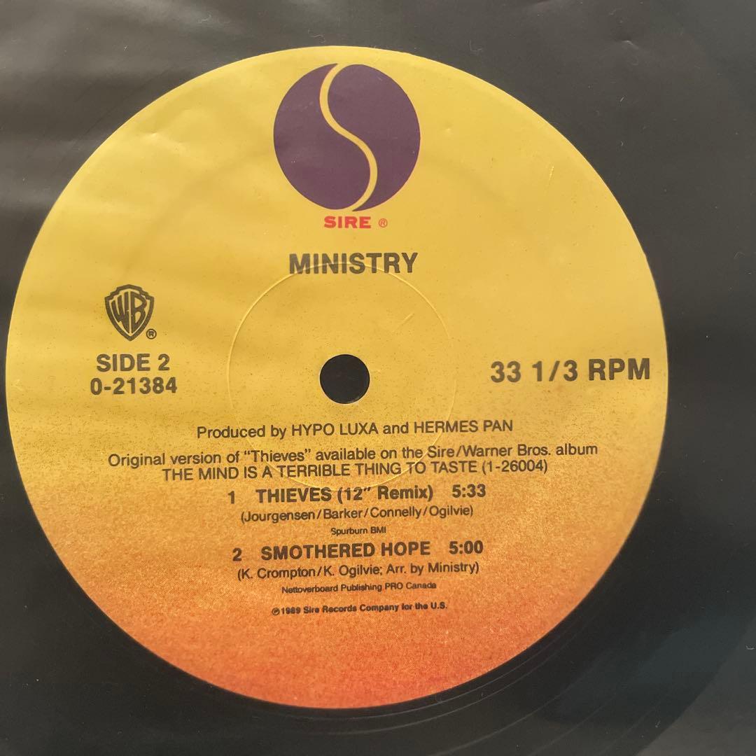 洋楽 BURNING INSIDE/MINISTRY