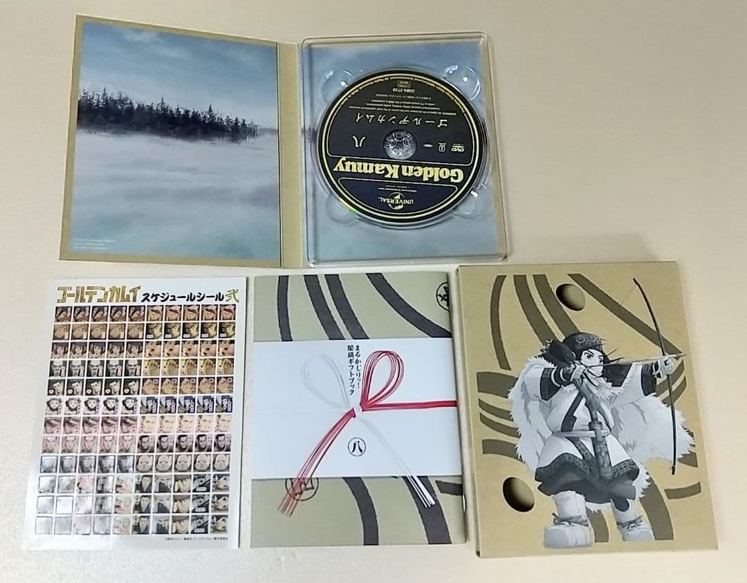 ゴールデンカムイ　アニメ第三期DVD 3巻　特典セット　GOLDEN KAMUY