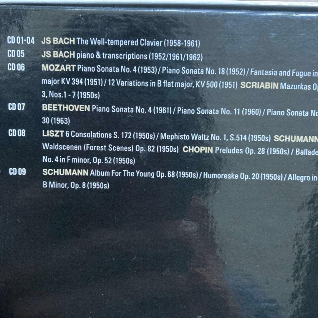 超レア フェインベルクの芸術 9CD バッハ、モーツァルト、他 希少音源満載