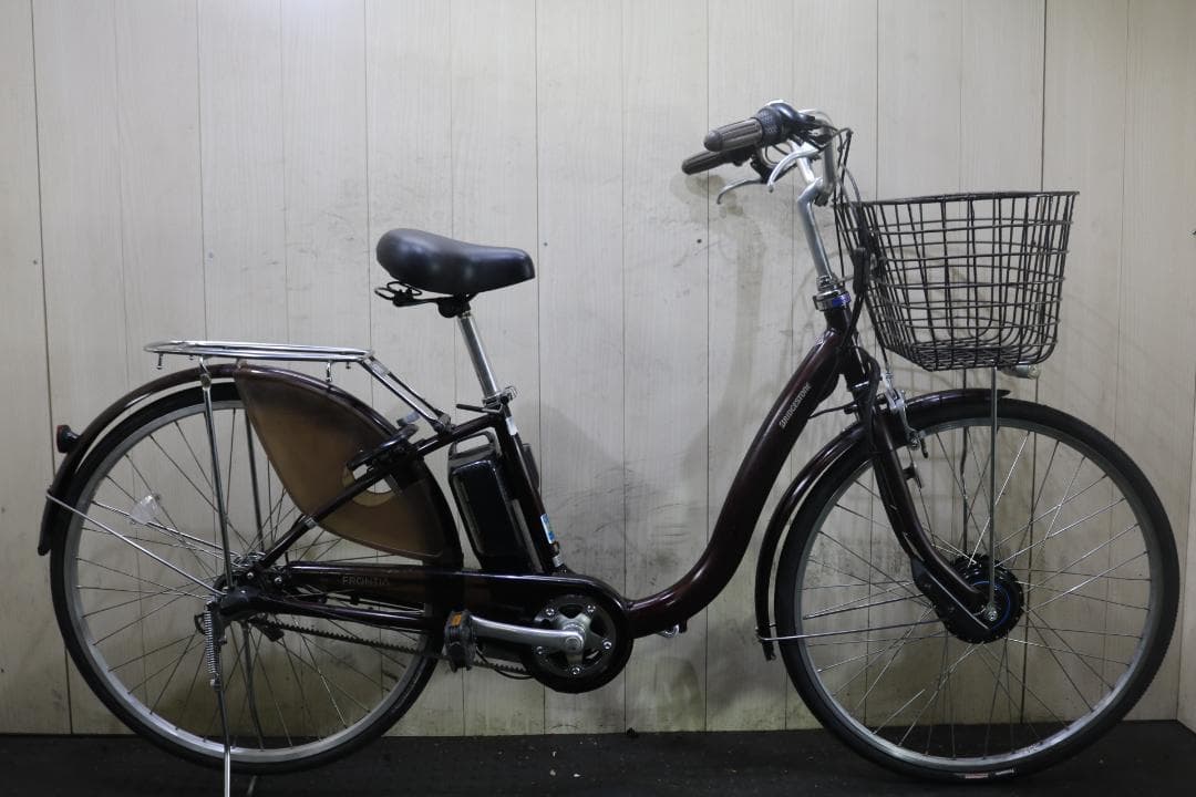 ブリヂストン フロンティア F6AB28 6AH 26インチ3段 LED 茶色