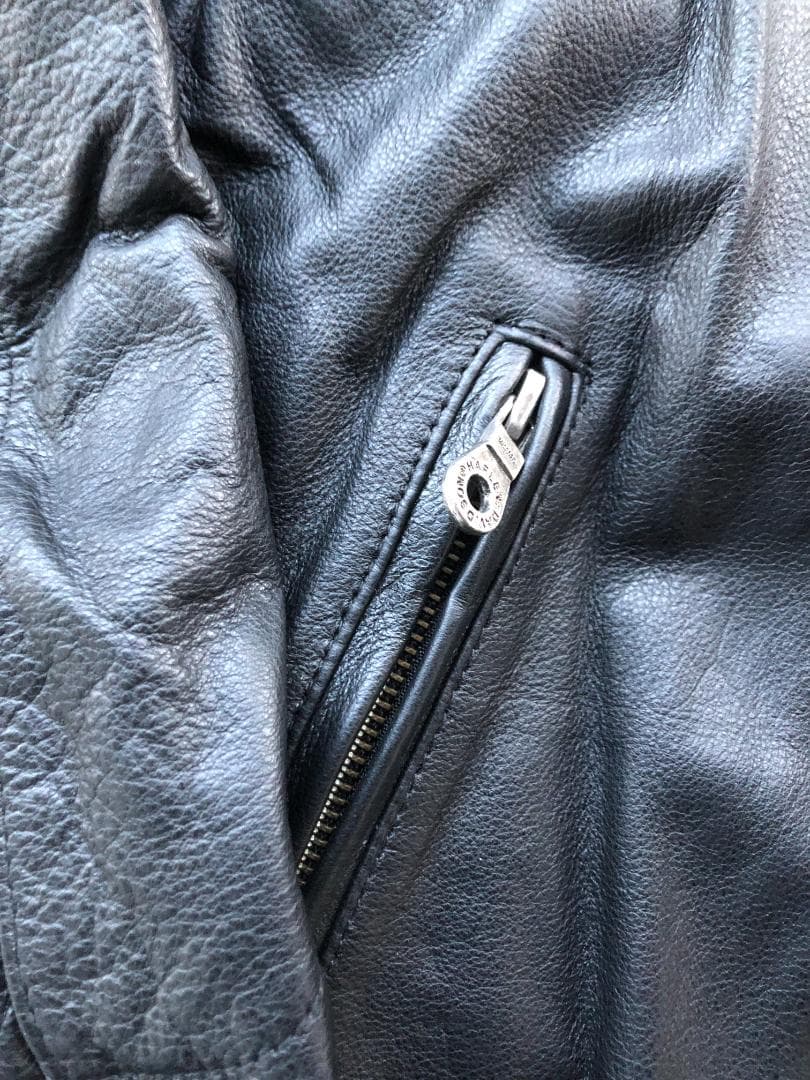 ワンコ Harley-Davidson ライダースレザージャケット L