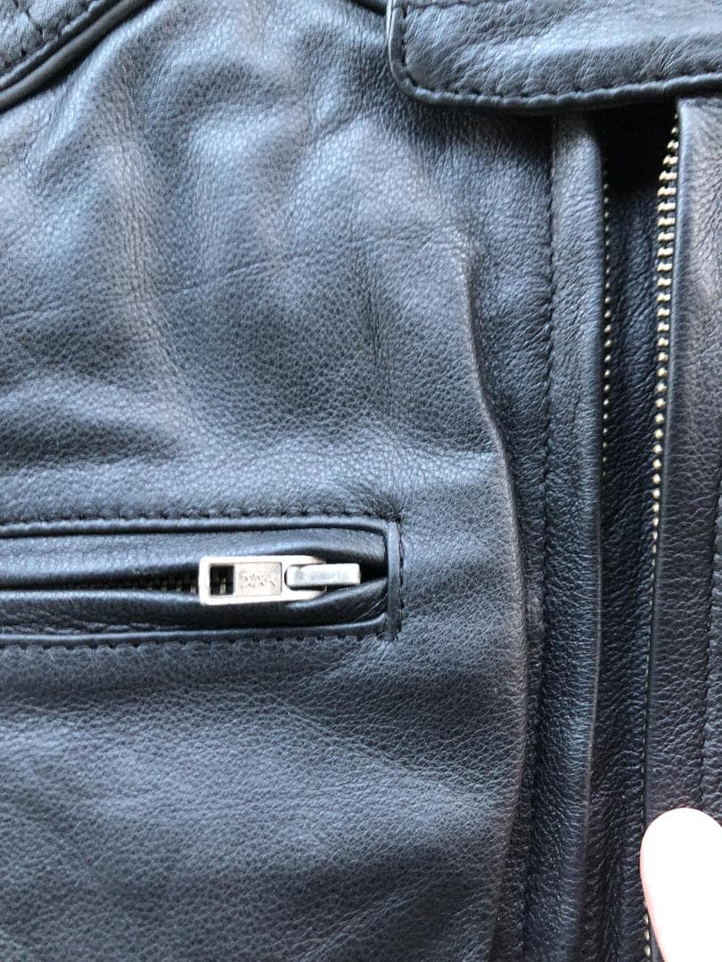 ワンコ Harley-Davidson ライダースレザージャケット L