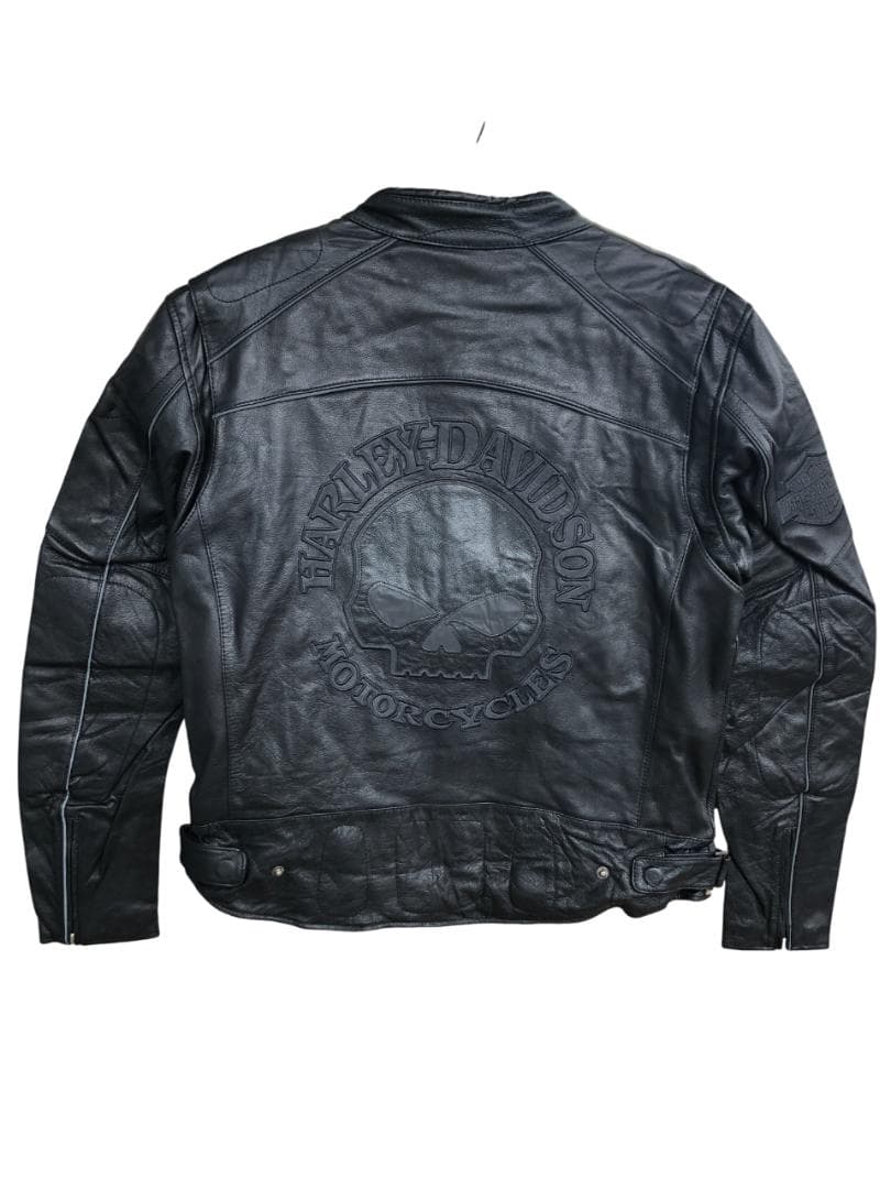 ワンコ Harley-Davidson ライダースレザージャケット L
