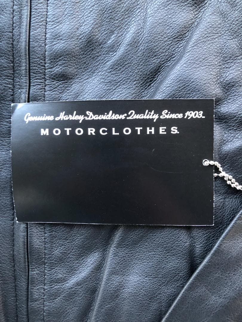 ワンコ Harley-Davidson ライダースレザージャケット L