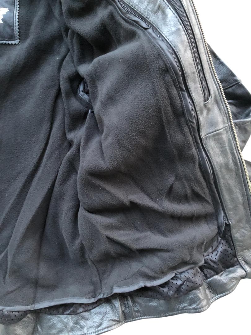 ワンコ Harley-Davidson ライダースレザージャケット L