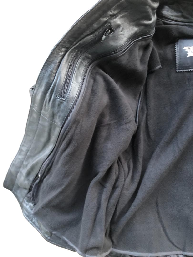 ワンコ Harley-Davidson ライダースレザージャケット L