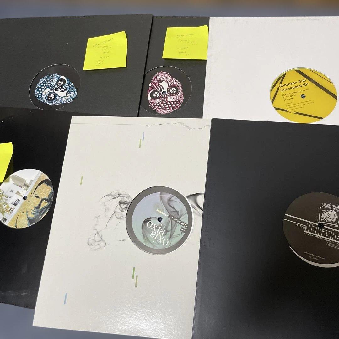 techno/techhouse/minimal中心未使用レコード30枚A