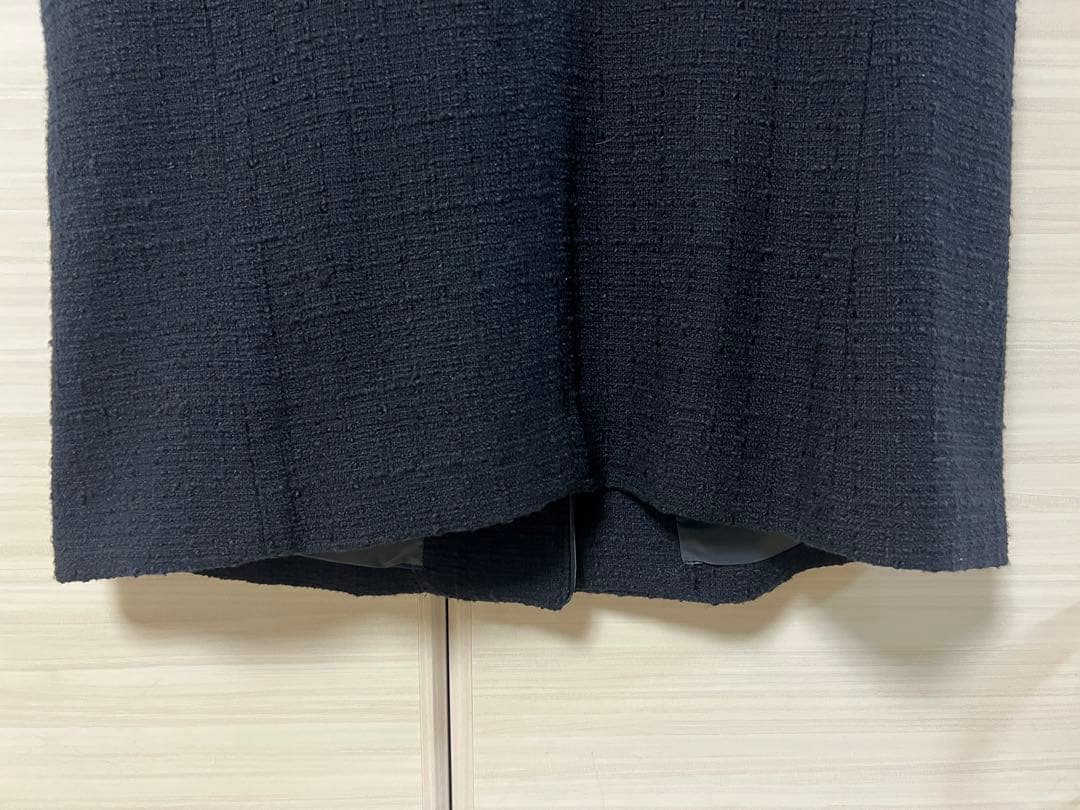 ユナイテッドアローズ グリーンレーベル ツィードフリンジジレ