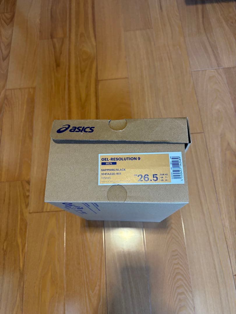 新品同様アシックスメンズ ゲルレゾリューション9 ＡＣ用26.5cm