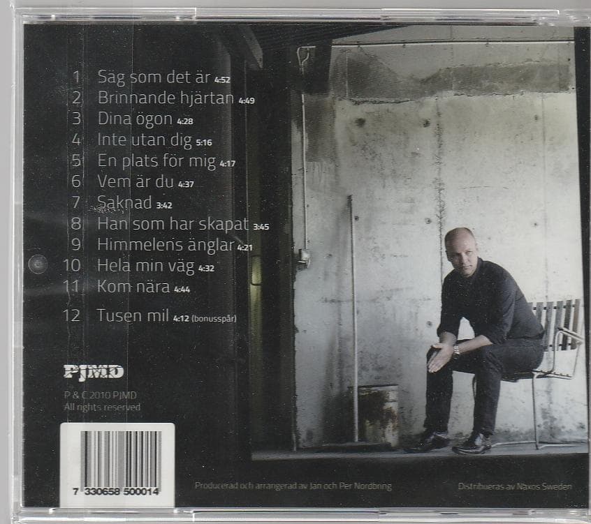 洋楽 PETER JOHANSSON inte utan dig cd aor