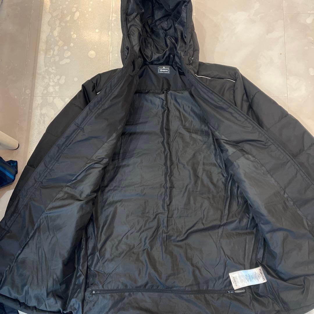 MACRON マクロン ハーフベンチコート フード付き　高品質