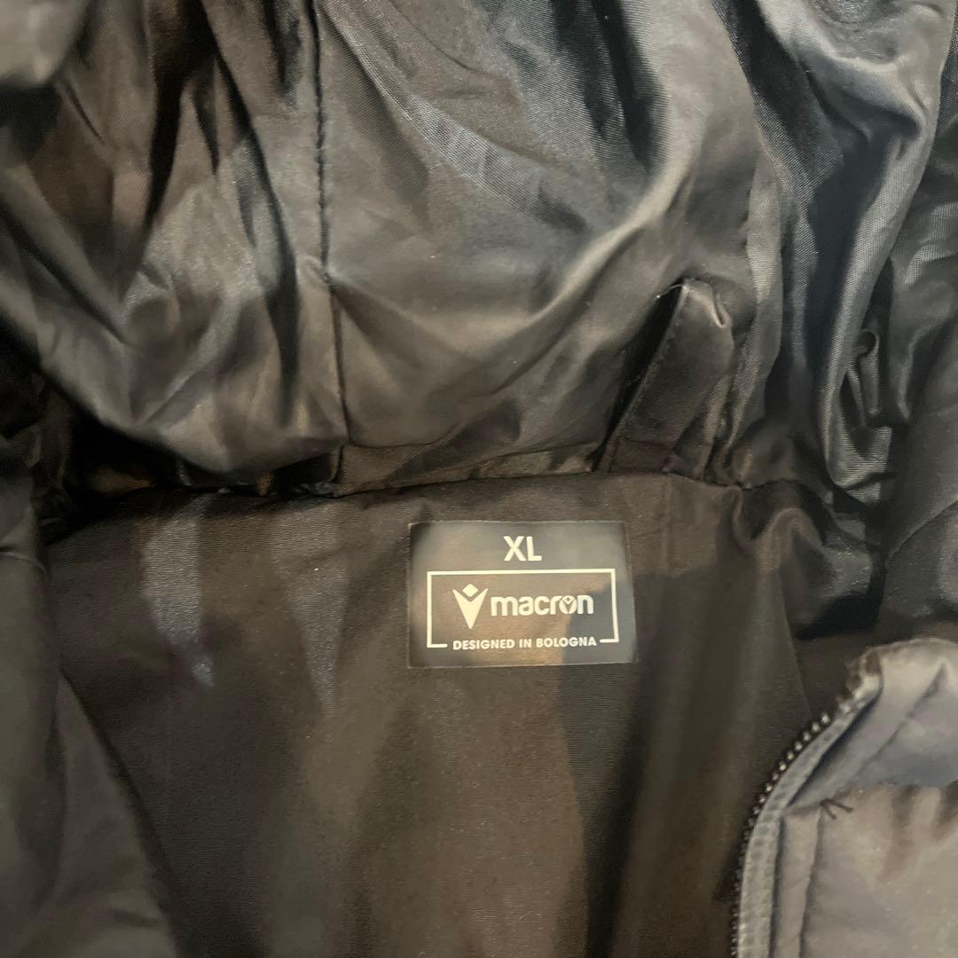 MACRON マクロン ハーフベンチコート フード付き　高品質