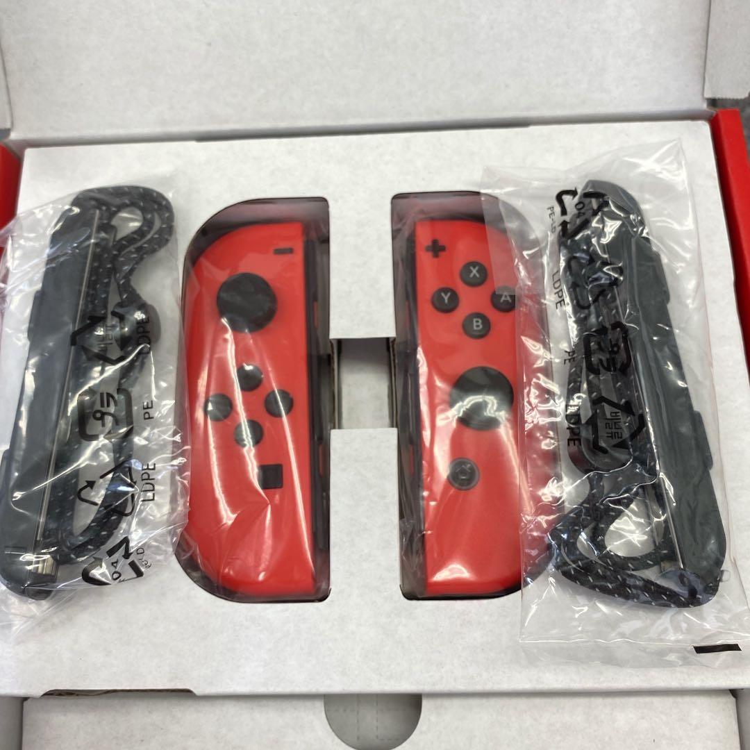 有機ELモデルSwitchに付属　Joy-Conマリオレッドストラップ