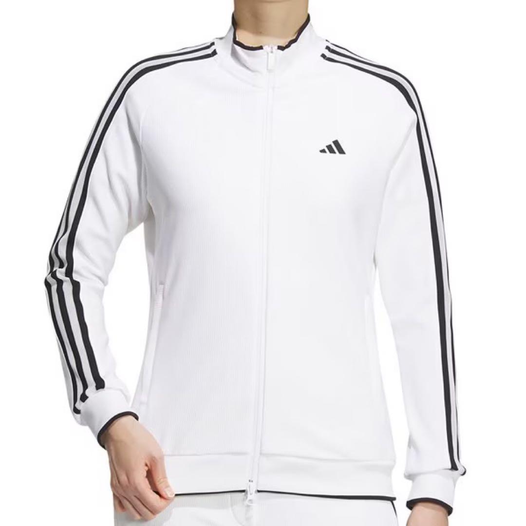 新品　adidas 3ストライプ セットアップ　S