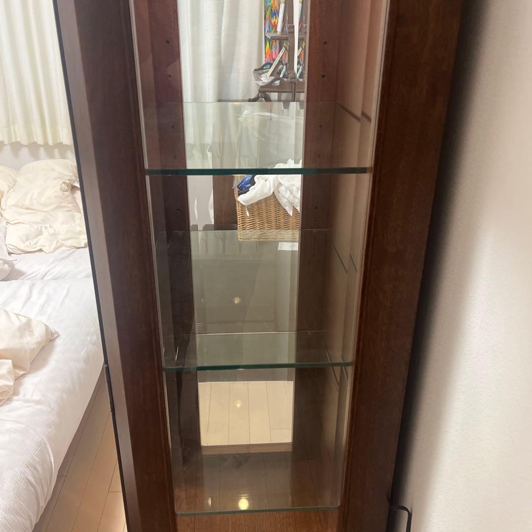 マルニ　地中海シリーズ　キュリオケース　リビング収納　マルニ木工　ショーケース