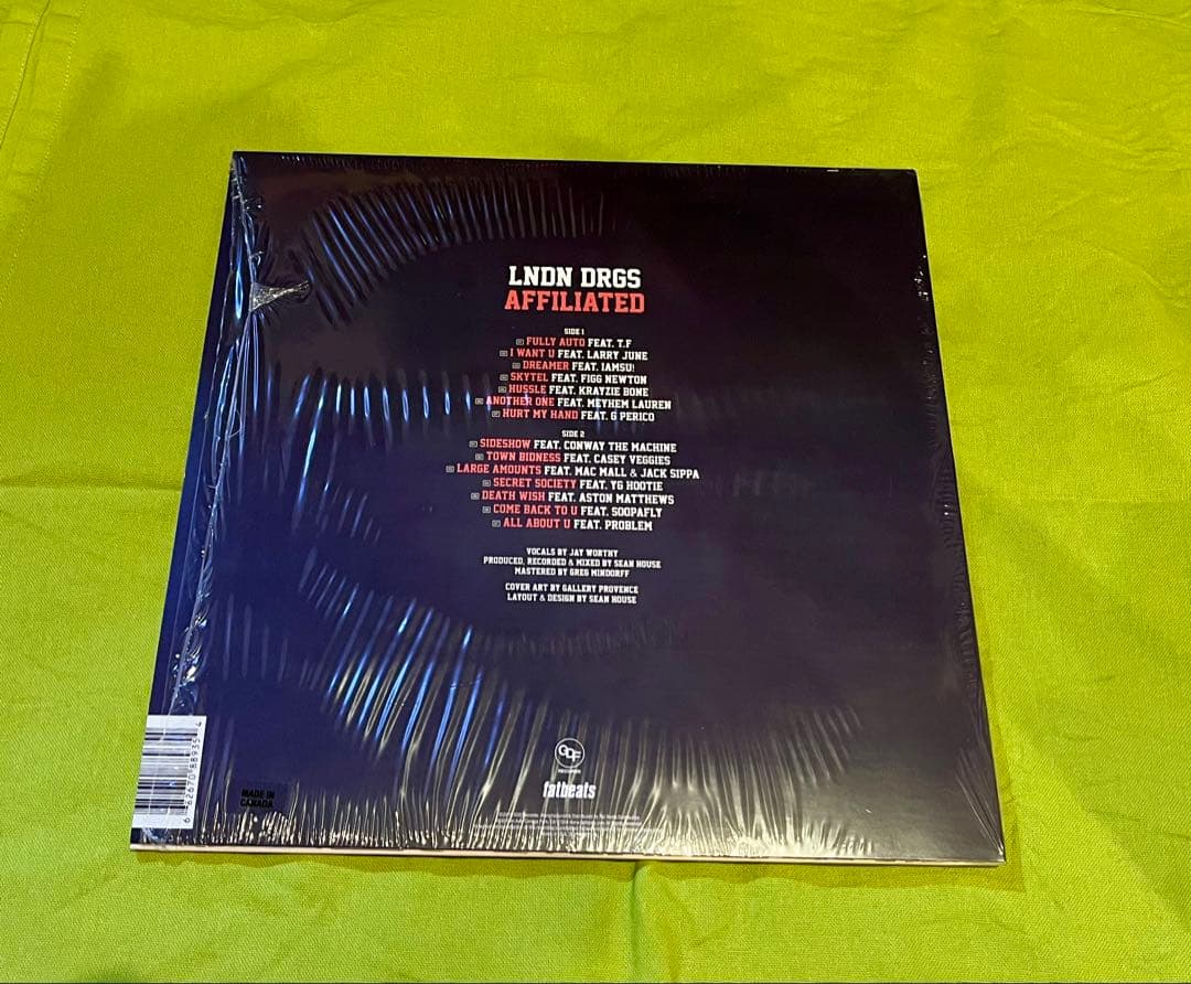 猿*)様 LNDN DRGS AFFILIATED 激レア‼︎ レコード
