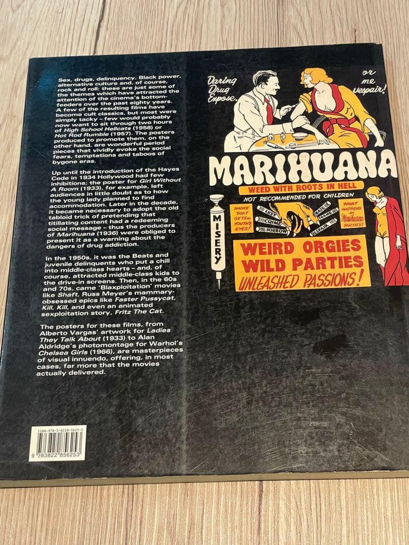 カルト映画ポスター集／ヴィンテージデザイン／サブカルチャー資料 洋書