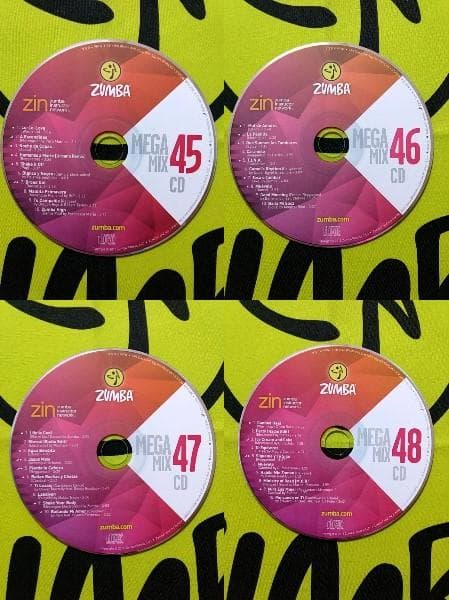 ZUMBA　ズンバ　MEGAMIX21～MEGAMIX50　CD　30枚セット