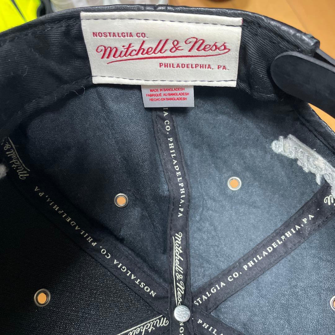 Raiders レザーキャップ 黒