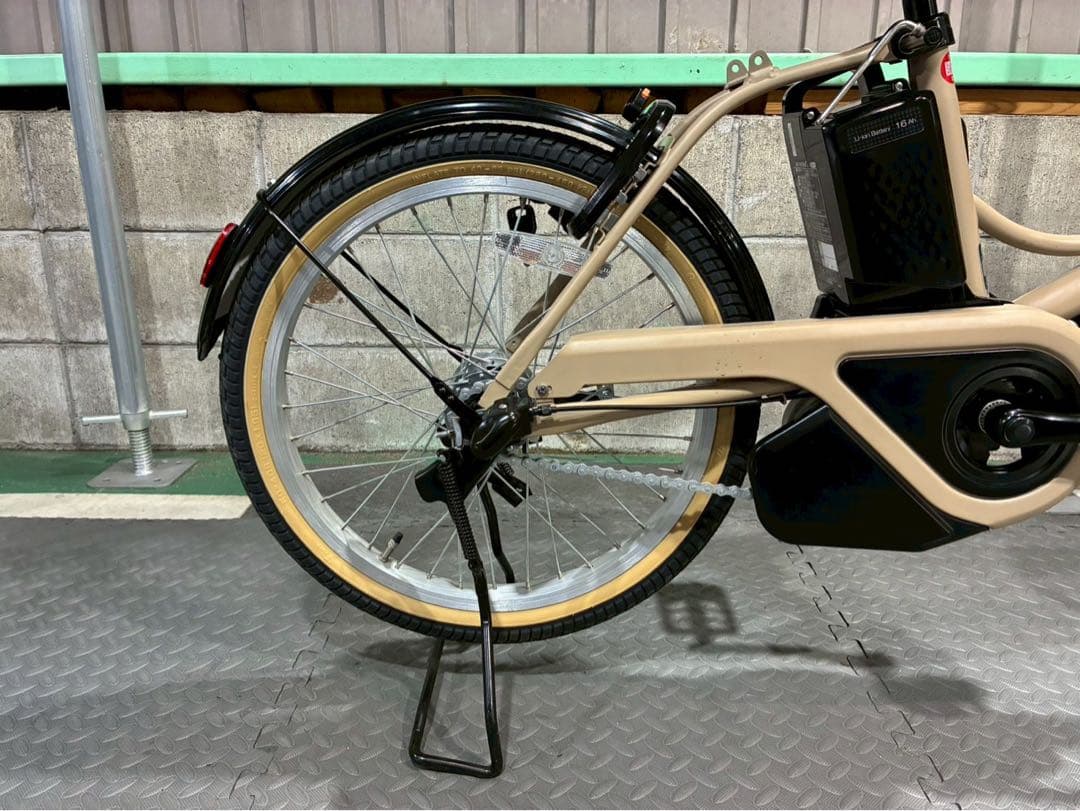 №8614 電動自転車　パナソニック　グリッター 20インチ ✨新古車　美品✨