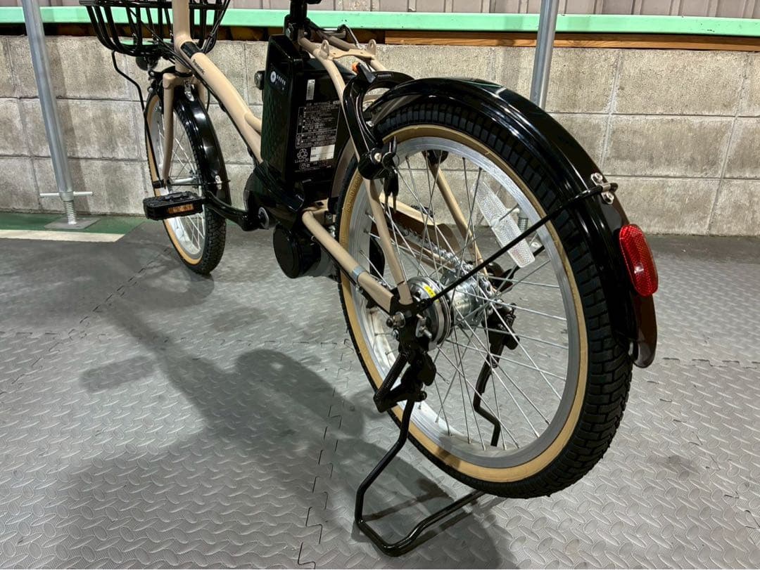№8614 電動自転車　パナソニック　グリッター 20インチ ✨新古車　美品✨