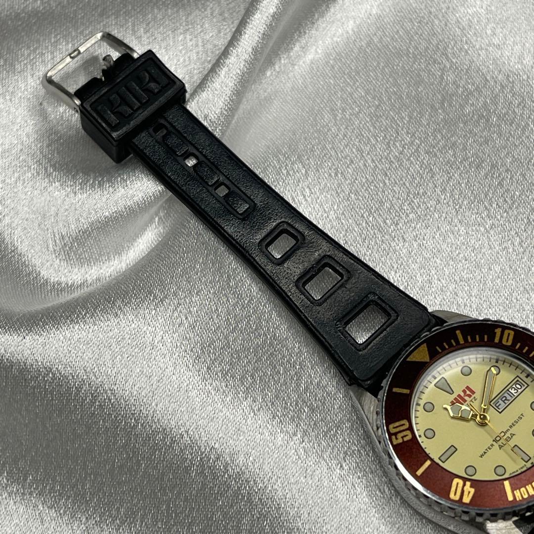 SEIKO ALBA セイコー KIKI ダイバーズ ヴィンテージ【美品】