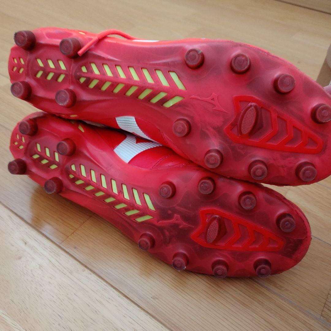 着用1回 ミズノ モナルシーダ ネオ2 エリート 27.0 レッド スパイク