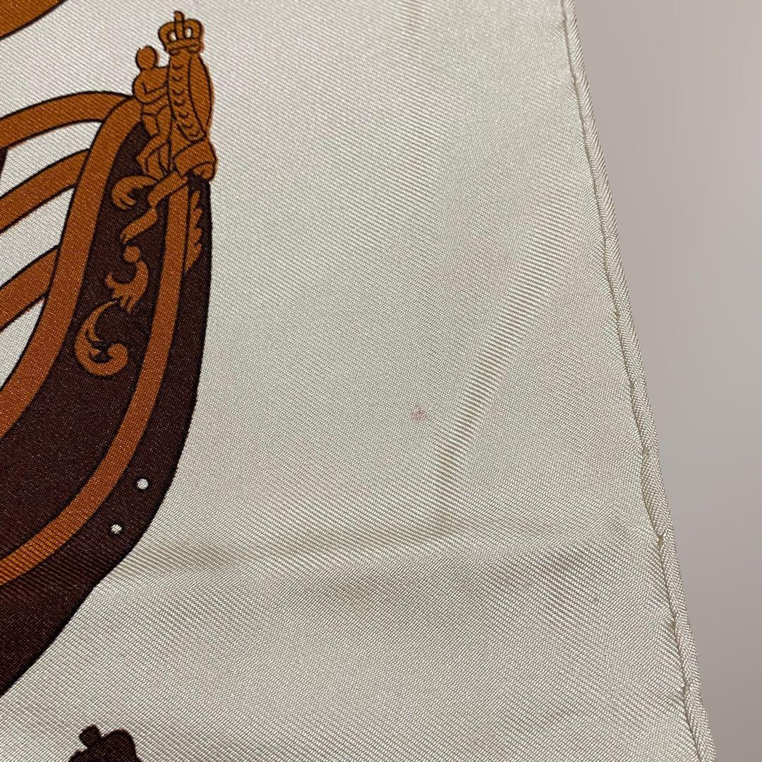 HERMES カレ90 大判シルクスカーフ PROUES 船首像 エルメス