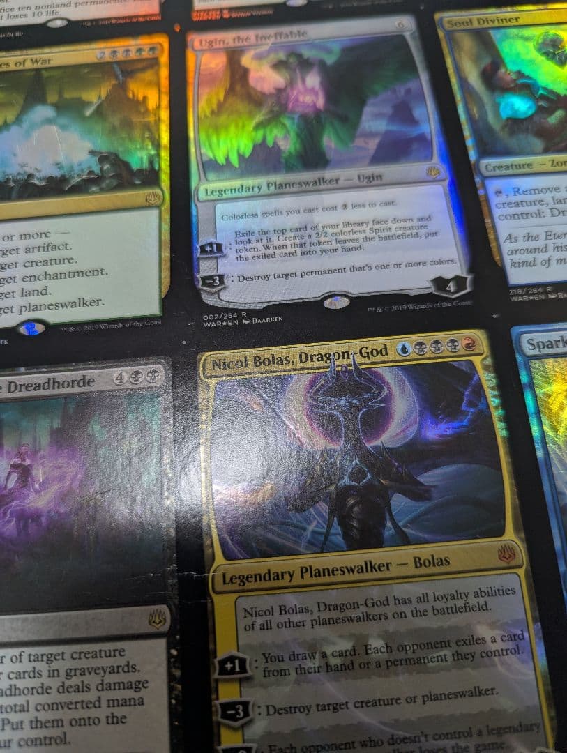 MTG 灯争大戦　アンカットシート