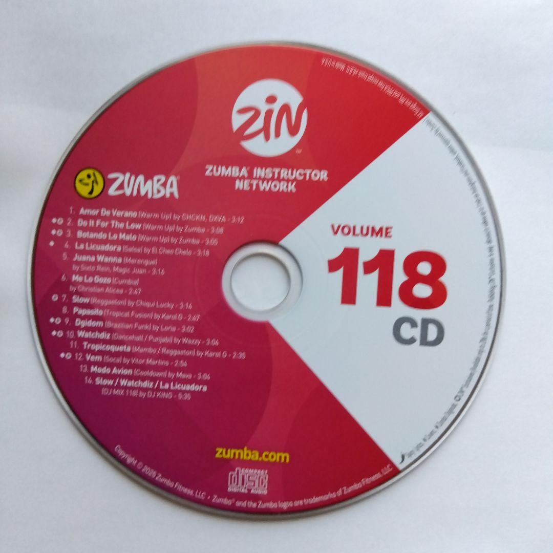 ZUMBA ZIN118 DVD & CD Upgrade 最新版