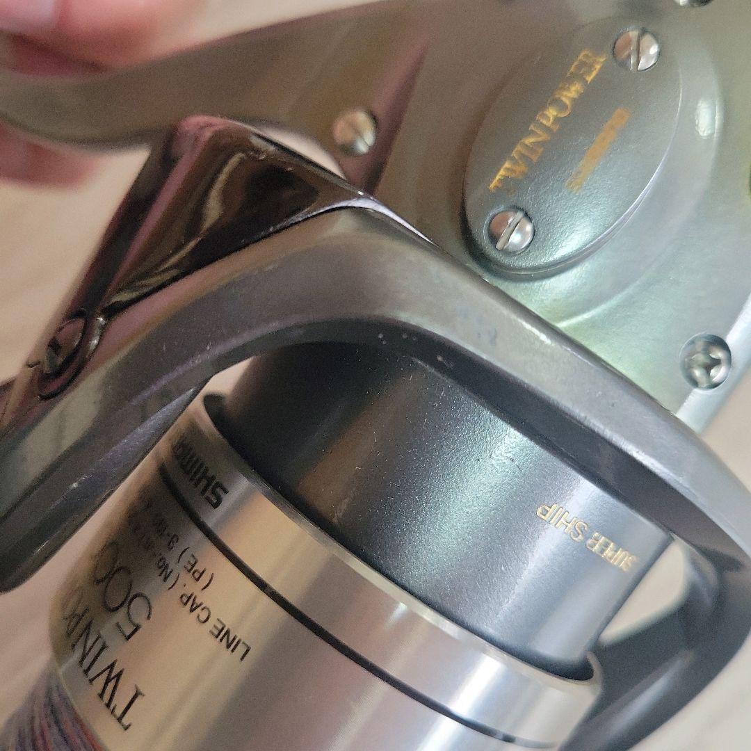 名機 SHIMANO シマノ 98 ツインパワー5000H 箱付き