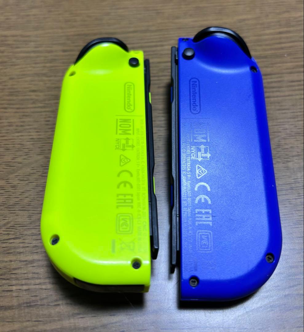 Nintendo Switch 本体 青 黄 Joy-Con（ござる）