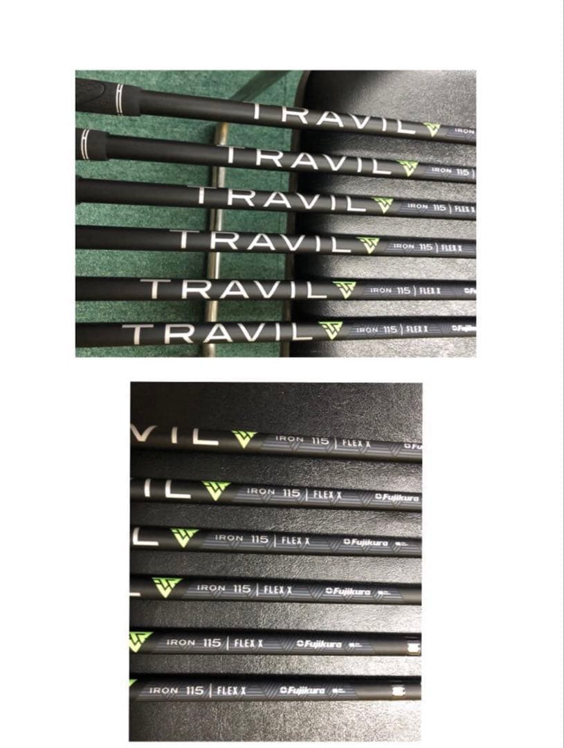 激レアスペック美品ミズノプロ 241 アイアン 5〜P TRAVIL115 X