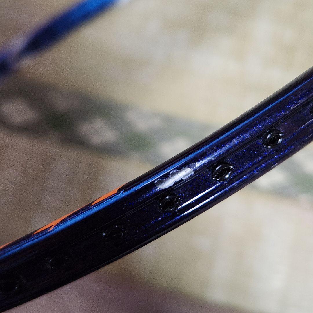 【ジャンク品】　バドミントンラケット　アストロクス100zz　ダークネイビー