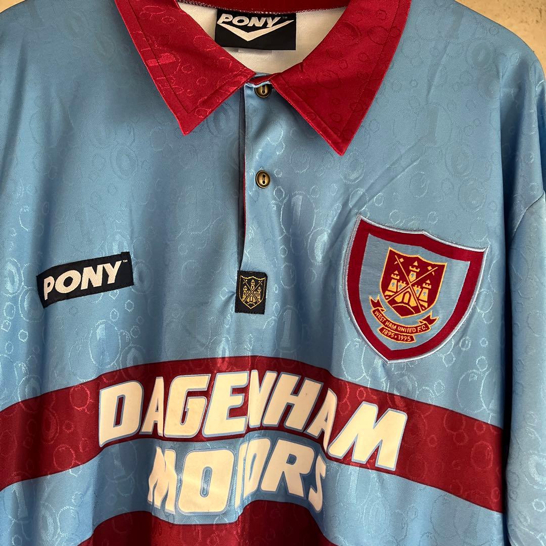 ウェア Westham United 1995/97 Away L/S Uniform