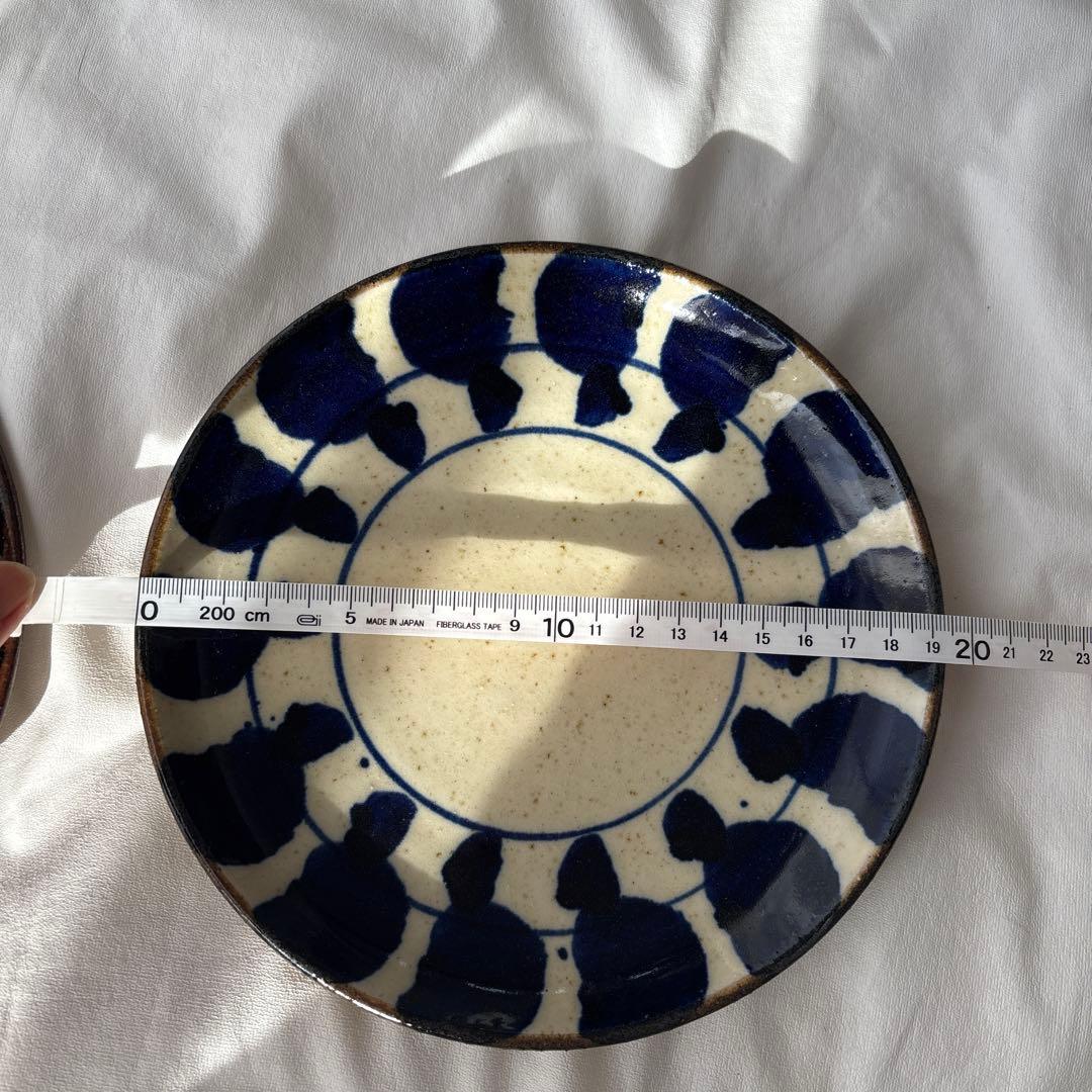 新品未使用　遠藤太郎　約20cm　平皿　2枚セット