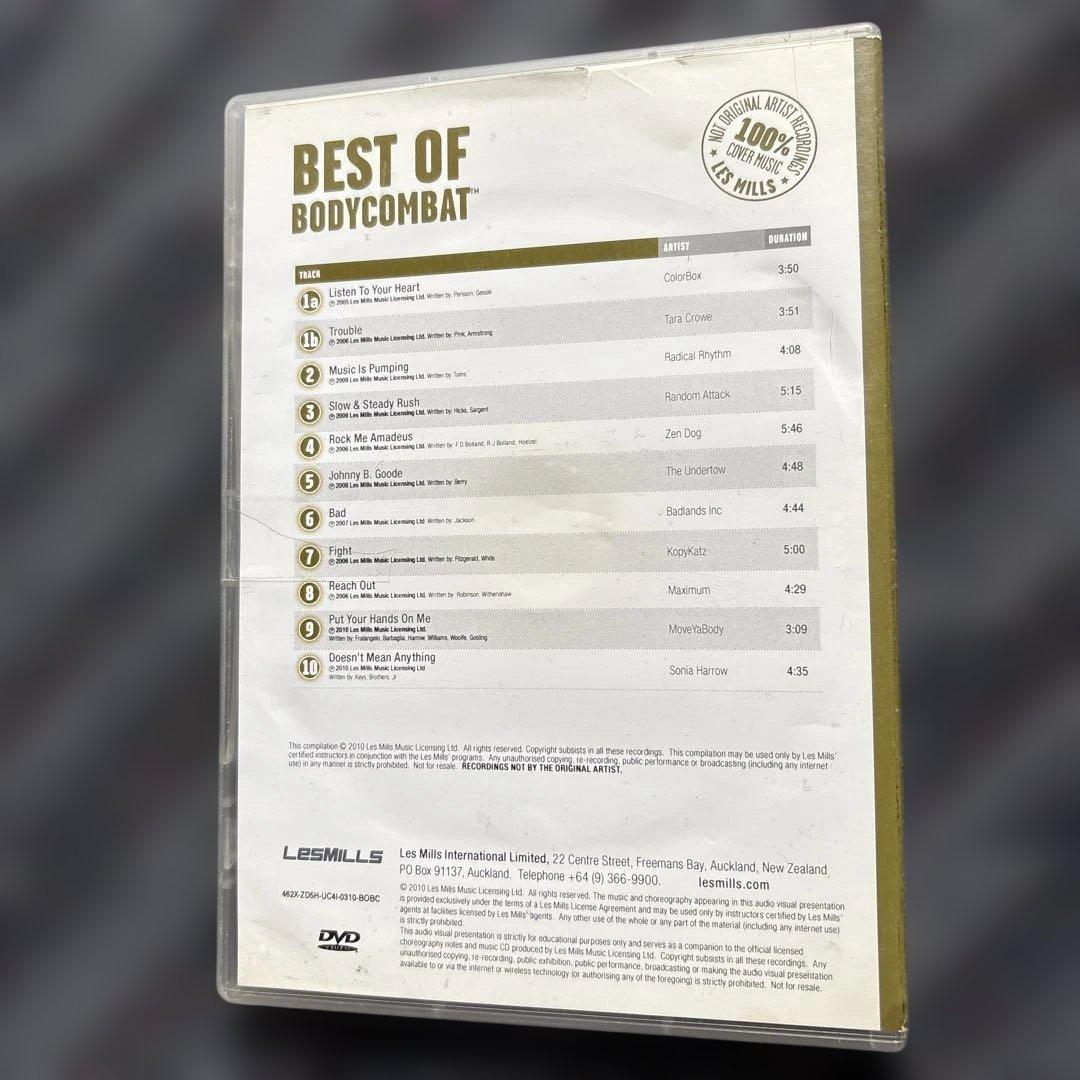 超レア　レズミルズ　ベスト　オブ　ボディコンバット　CD